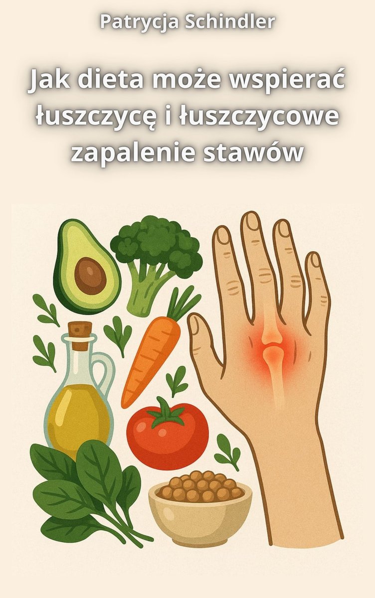 Jak dieta może wspierać łuszczycę i łuszczycowe zapalenie stawów okładka