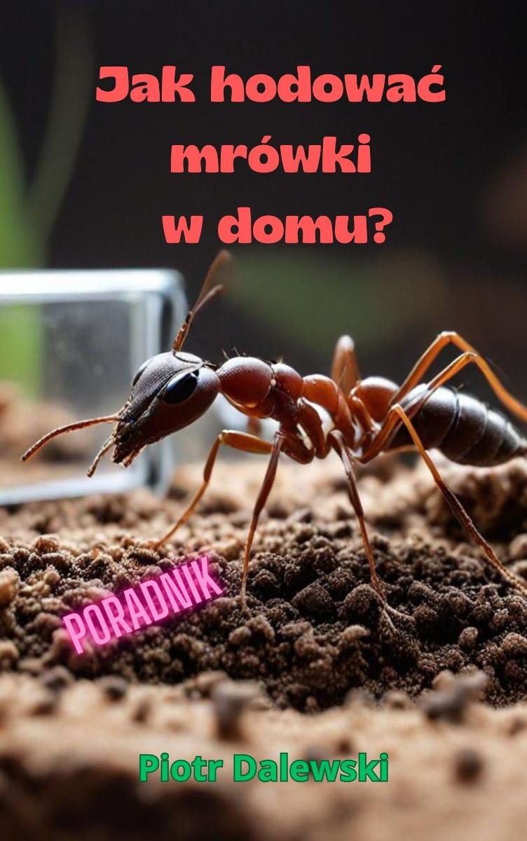 Jak hodować mrówki w domu? okładka