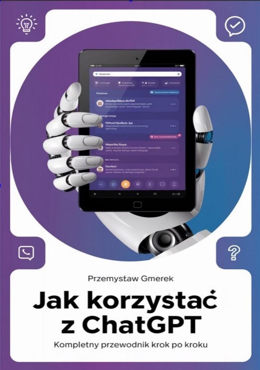 Jak korzystać z ChatGPT: Kompletny przewodnik krok po kroku - ebook PDF okładka