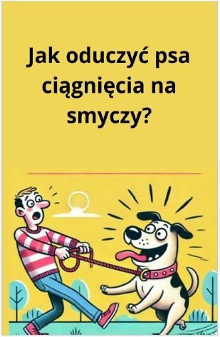 Jak oduczyć psa ciągnięcia na smyczy? okładka