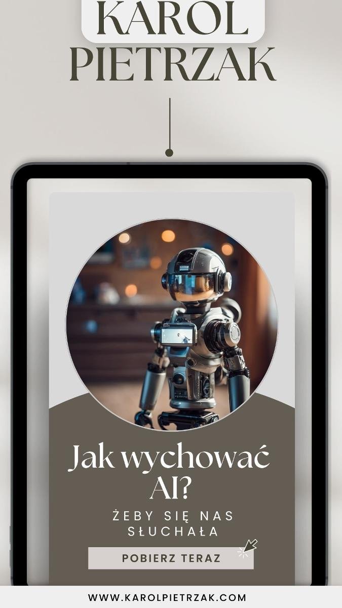 Jak wychować AI, żeby się Nas słuchała okładka