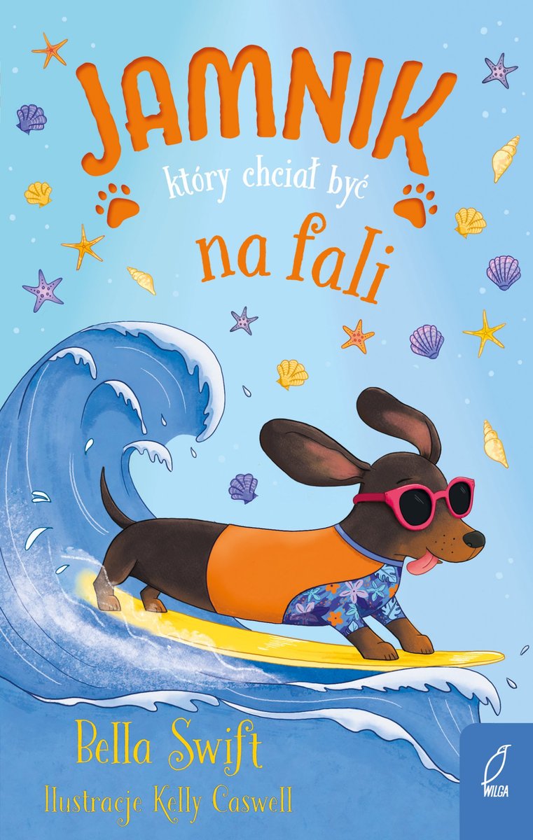 Jamnik, który chciał być na fali - ebook EPUB okładka