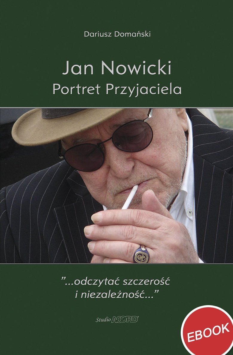 Jan Nowicki. Portret Przyjaciela. okładka