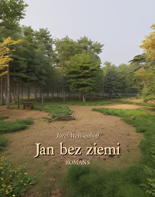 Jan bez ziemi. Romans okładka