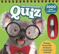 Jednominutowy Quiz. 1000 pytań i odpowiedzi okładka