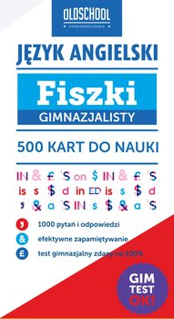 Język angielski. Fiszki gimnazjalisty. 500 kart do nauki okładka