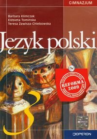 Język polski 3. Podręcznik dla gimnazjum okładka