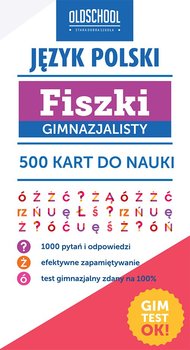 Język polski. Fiszki gimnazjalisty. 500 kart do nauki okładka