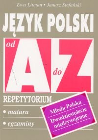 Język polski od A do Z. Młoda polska, dwudziestolecie międzywojenne okładka