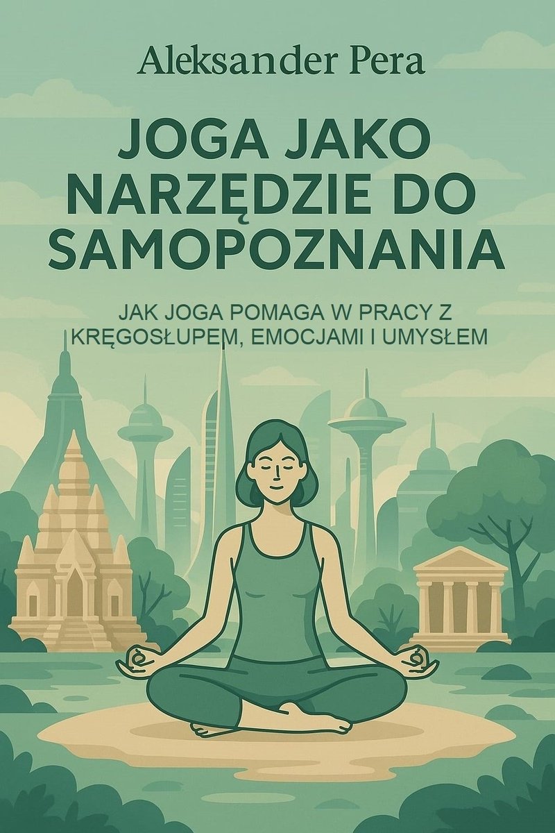 Joga - jako narzędzie do samopoznania. Jak joga pomaga w pracy z kręgosłupem, emocjami i umysłem - ebook PDF okładka