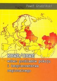KBWE/OBWE wobec problemów pokoju i bezpieczeństwa regionalnego okładka