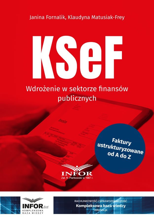 KSeF. Wdrożenie w sektorze finansów publicznych okładka