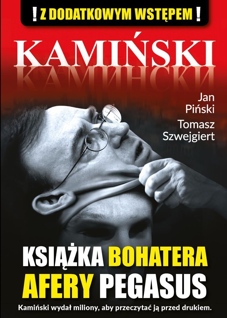 Kamiński. Książka bohatera afery Pegazus - ebook PDF okładka