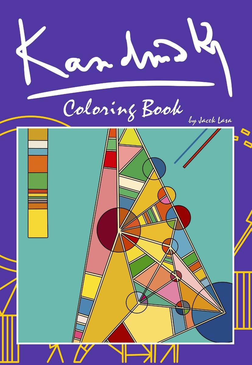 Kandinsky. Coloring Book okładka