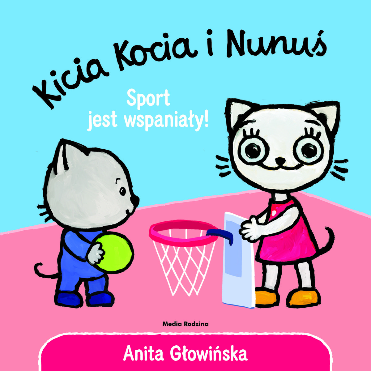 Kicia Kocia i Nunuś. Sport jest wspaniały! okładka