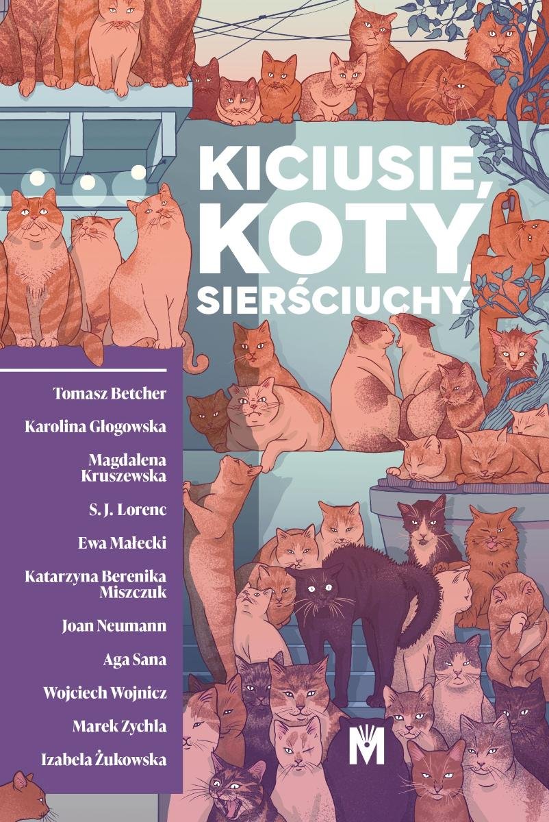 Kiciusie, koty, sierściuchy okładka