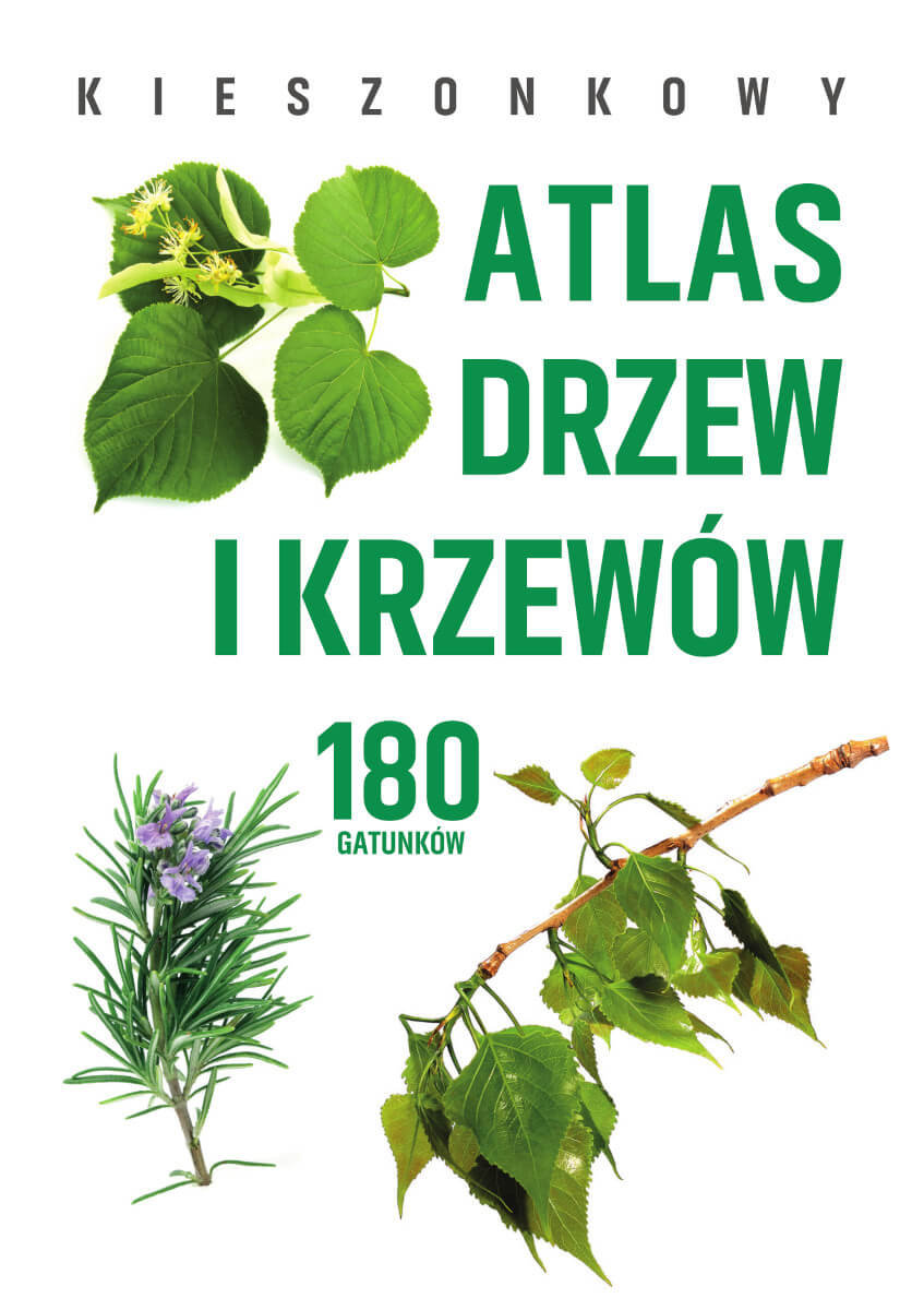Kieszonkowy atlas drzew i krzewów. 180 gatunków okładka