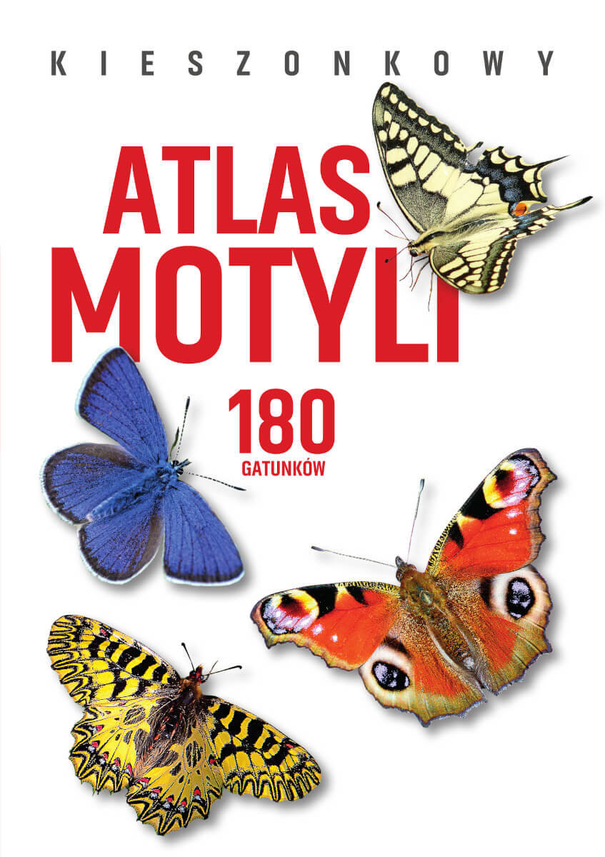 Kieszonkowy atlas motyli. 180 gatunków okładka