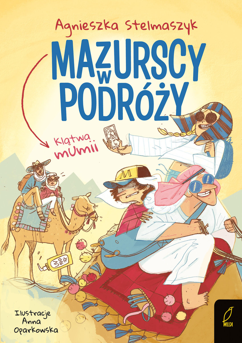 Klątwa mumii. Mazurscy w podróży. Tom 9 okładka