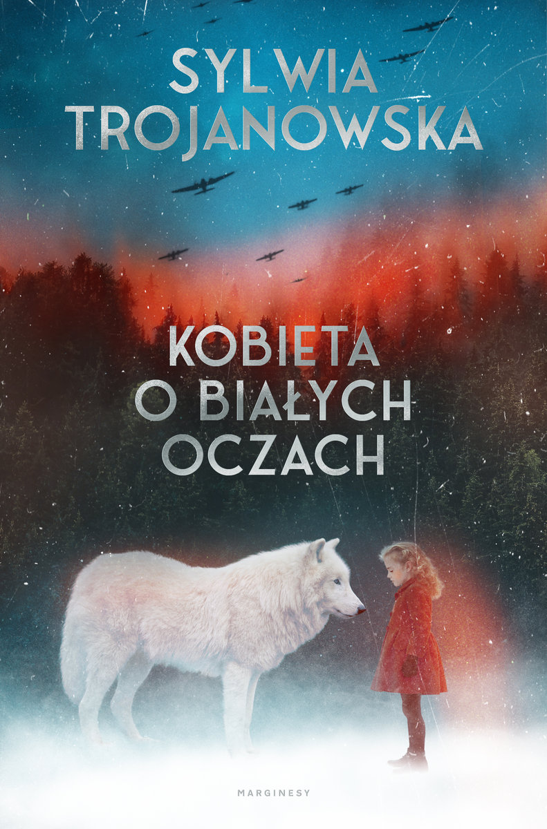 Kobieta o białych oczach okładka