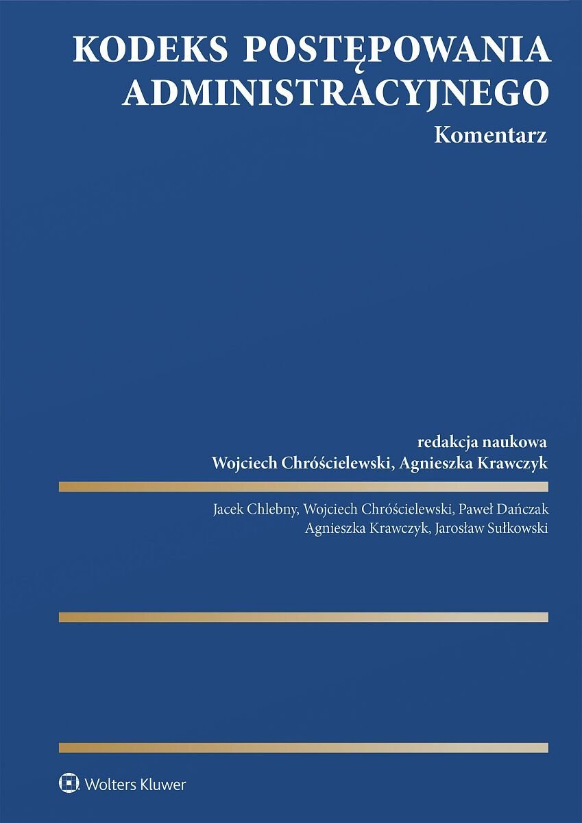 Kodeks postępowania administracyjnego. Komentarz - ebook PDF okładka