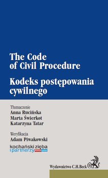 Kodeks postępowania cywilnego. The Code of Civil Procedure okładka