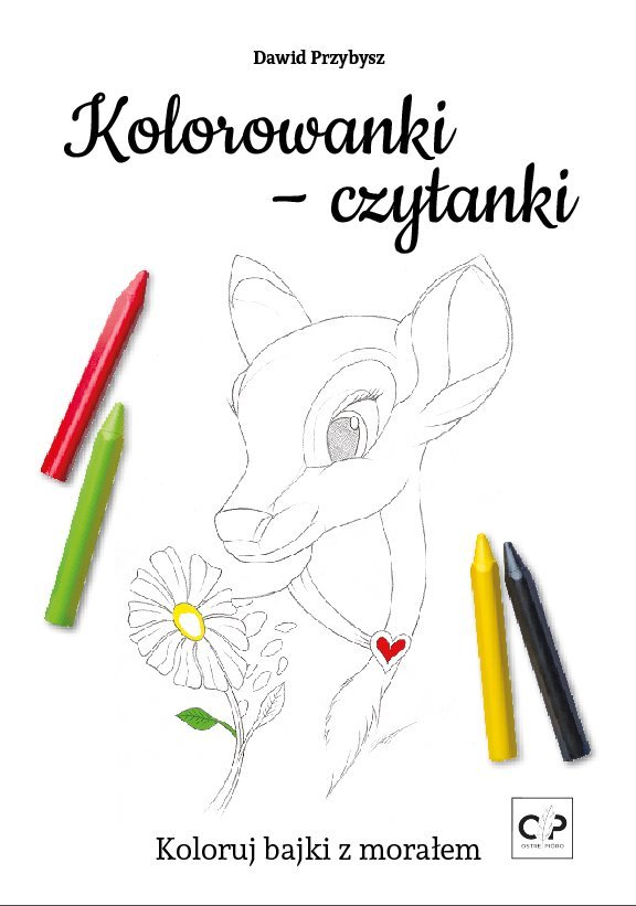 Kolorowanki-czytanki okładka