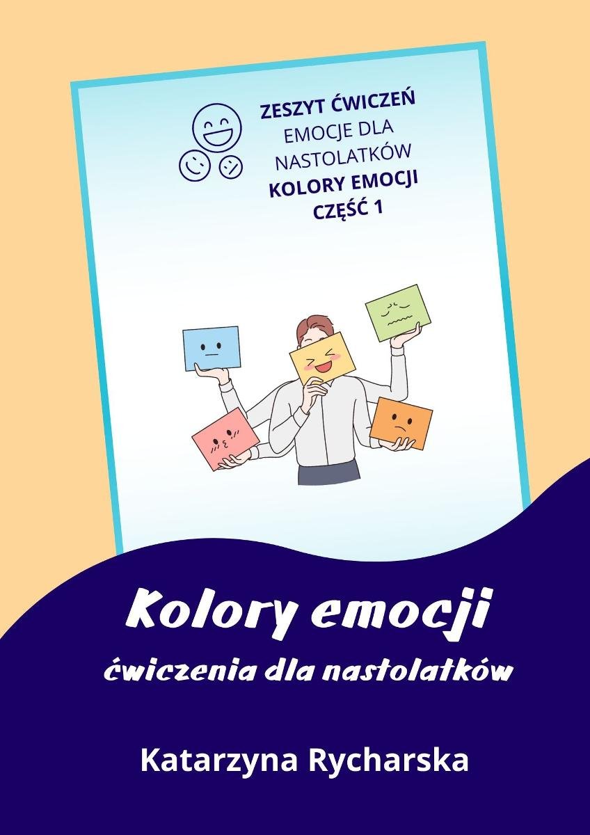 Kolory emocje ćwiczenia dla nastolatków okładka