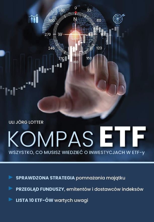 Kompas ETF. Wszystko, co musisz wiedzieć o inwestycjach w ETF-y okładka