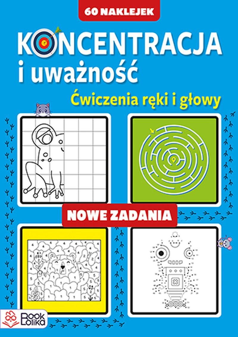 Koncentracja i uważność. Nowe zadania okładka