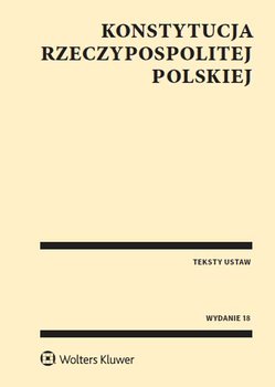 Konstytucja Rzeczypospolitej Polskiej. Przepisy okładka