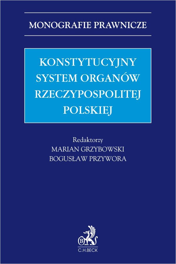 Konstytucyjny system organów Rzeczypospolitej Polskiej okładka