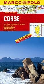 Korsyka Corsica / Corse Mapa Drogowa 1:250 000 okładka
