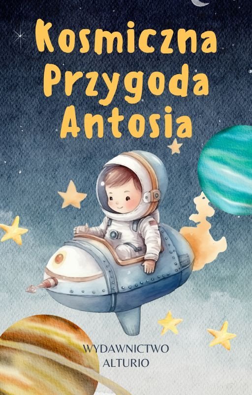 Kosmiczna Przygoda Antosia okładka