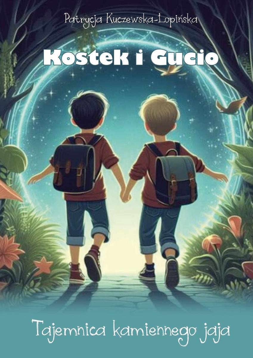 Kostek i Gucio. Tajemnica kamiennego jaja - ebook epub okładka