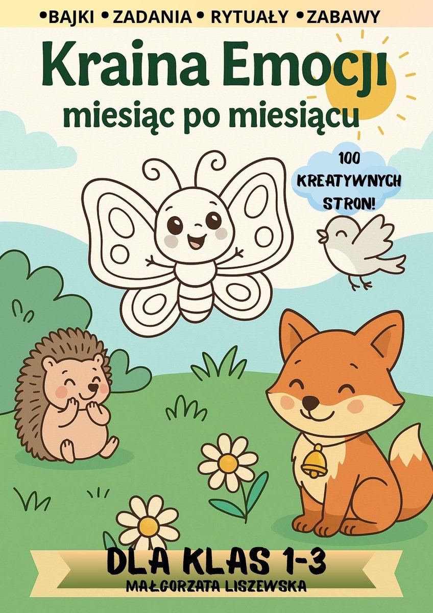 Kraina Emocji – miesiąc po miesiącu, cały rok szkolny okładka