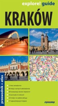 Kraków. Przewodnik + atlas okładka