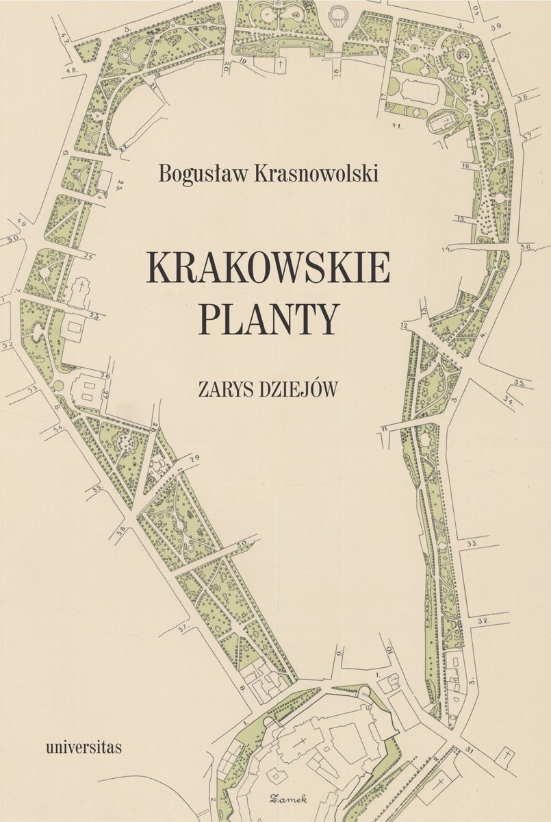 Krakowskie Planty. Zarys dziejów okładka