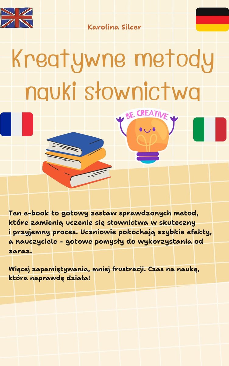 Kreatywne metody nauki słownictwa okładka