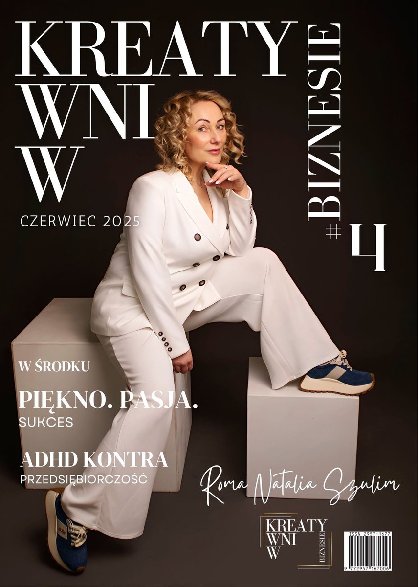 Kreatywni w biznesie nr 4/2025 WIOSNA- ebook PDF okładka
