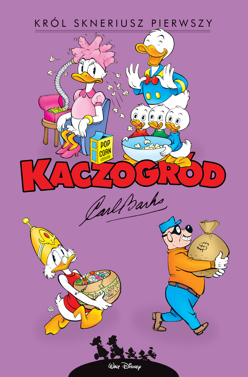 Król Skneriusz Pierwszy i inne historie z lat 1967–1972 . Kaczogród okładka