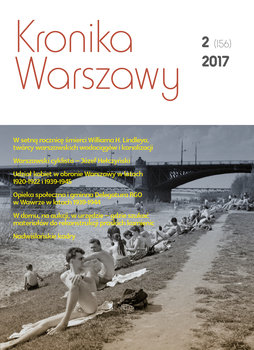 Kronika Warszawy 2 (156) 2017 okładka
