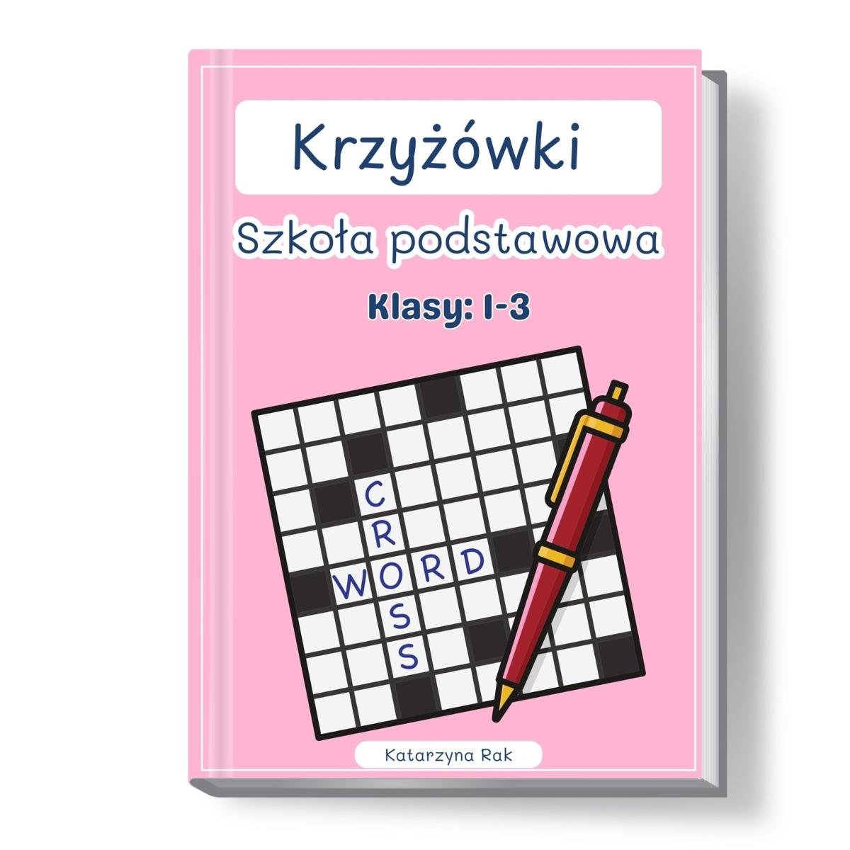 Krzyżówki. Szkoła podstawowa. Klasy:1-3. okładka