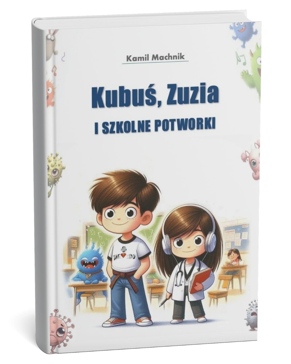 Kubuś, Zuzia i szkolne potworki okładka