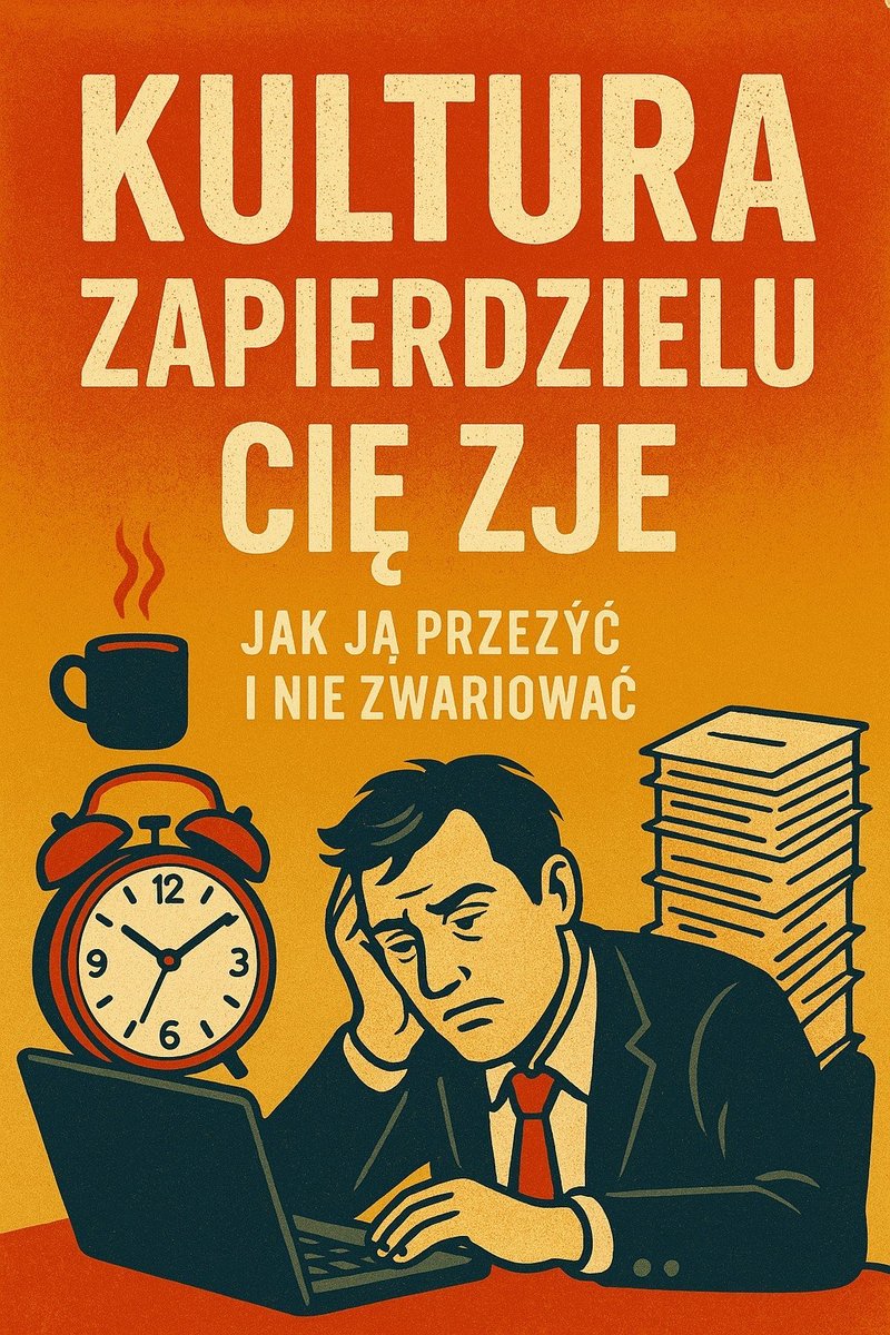 Kultura zapierdzielu cię zje. Jak ją przeżyć i nie zwariować okładka