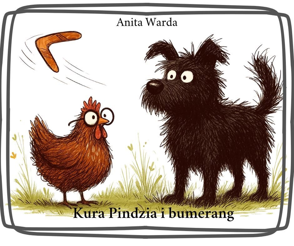 Kura Pindzia i bumerang okładka