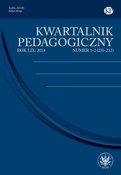 Kwartalnik Pedagogiczny 2014/1-2 (231-232) okładka