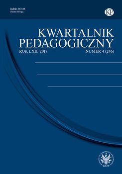 Kwartalnik Pedagogiczny 2017/4 (246) okładka