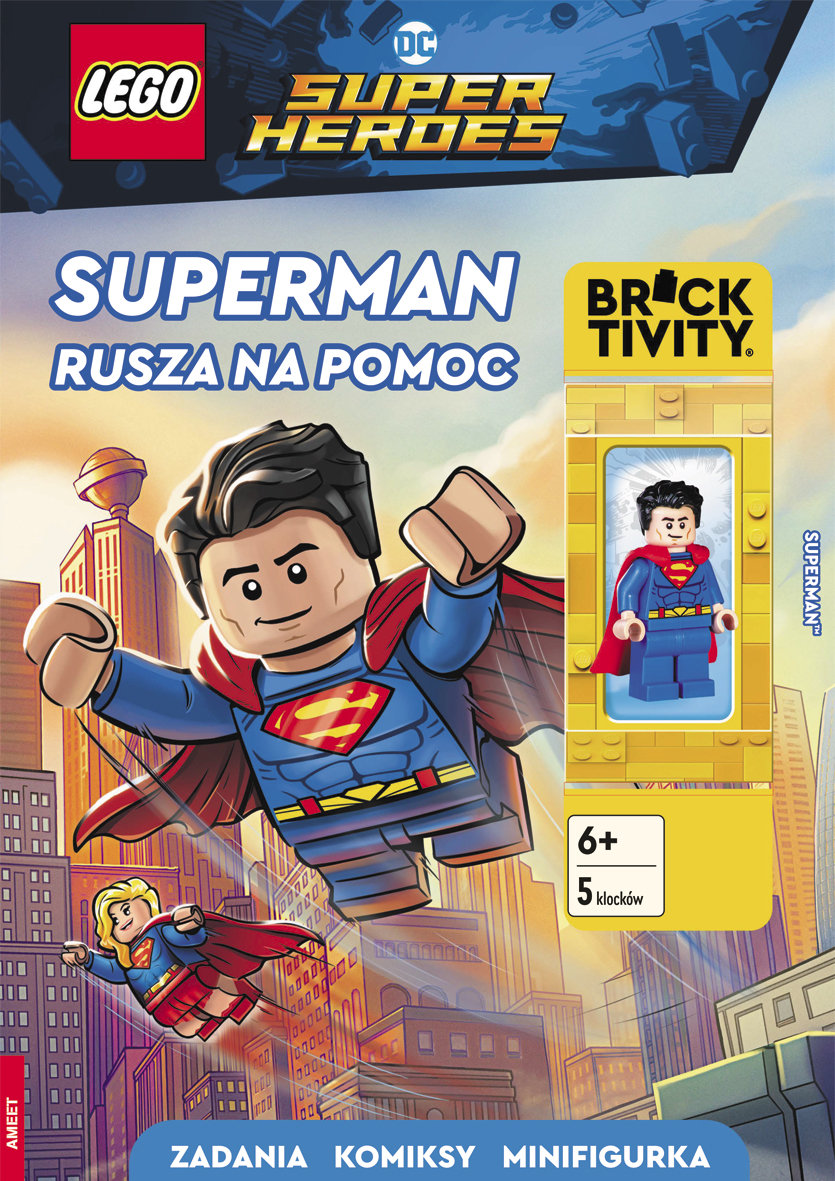 LEGO DC Super Heroes. Superman rusza na pomoc okładka