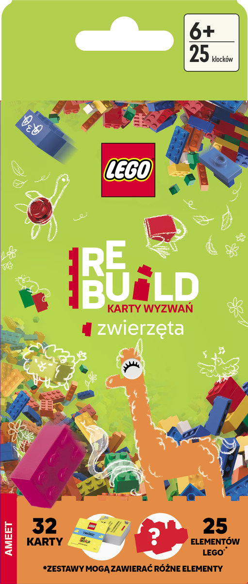 LEGO Karty Wyzwań. Zwierzęta okładka